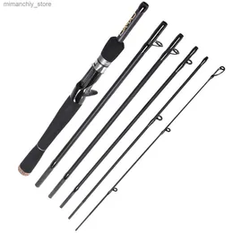 Boat Fishing Rods Lure Fishing Rod 2.1m 2.4m 2.7m Carbon Spinning Casting Baitcasting Guide Travel Sea Rod Power Telescopic Fishing Ultralight ML Q231031