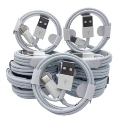 1M 3FT White Type c Cables Micro V8 5pin USB-C charger Cable For Samsung S10 S21 S22 S23 Note 10 htc huawei Android phone