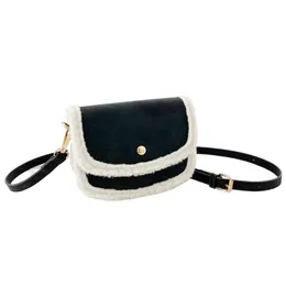 Solid Shoulder Bag with Flap Solid Color Leather Bags for Women's Handbag Purses With Chain