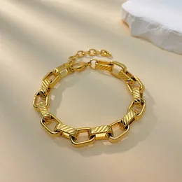 Designer Twill Stainless Steel Women Extended Chain Bracelets High Quality Lady Silver Ladies Gold Bracelet Luxury Jewelry Men Charm Bracelet Gift Bangle