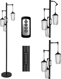 Floor Lamps Dimmable Lamp 24W For Living Room Bed With Remote CCT 2400-4000K Standing Home And Office.