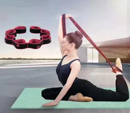 Kadınlar yoga streç kayış yetişkinler latin dans kemeri fitness egzersiz spor salonu figür bel bacak direnç fitness bantları yoga kemeri1899090