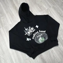 Rolling Loud Hip Hop Vintage Hoodie Homem Mulheres Hoodies CPFM Moletons Oversize Com Capuz Plus Size Moletom Unissex 100% Algodão Pulôveres Roupas de Skateball