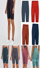 Yoga Women Designer Womens Workout Gym Wear Lu 68 Solid Color Sports Litness Lady Comple Comple Comple String Leggings 26qda7787382