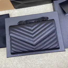 Spalla per borse vere incrociate da 10a borse da design a cross body borse in pelle di alta qualità sacca da donna nera di alta qualità.