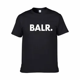 Balr Mens Designer Camisetas Hip Hop Mens Designer Camisetas Marca de Moda Mens Homme Manga Curta Tamanho Grande Camisetas284M