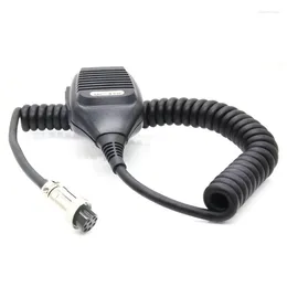 Walkie Talkie -Hand Hoparlör Mikrofon MC-43S Two Yolu Radyo TS-480HX TM-231 için 8 Tur Pin