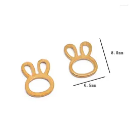 Charms 10 Stuks Ruwe Messing Hoofd Cartoon Hanger Diy Voor Drop Earring Ketting Armband Sieraden Maken Groothandel