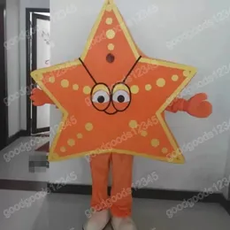 Christmas Five-pointed star Mascot Costumes Halloween Fancy Party Dress Adult Size Cartoon Character Carnival Xmas Advertising Birthday Party Outdoor Outfit