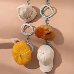 Kulkapslar hushåll kreativ sovsal baseball hatt rack lagring hängande krok halsduk för mössor snapback