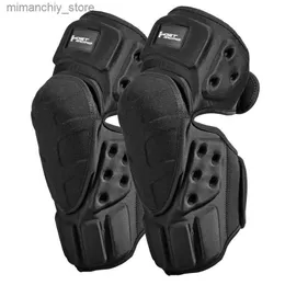 التزلج معدات الحماية 1 زوج ركوب الدراجات النارية kneepads وسادات المرفق التزلج التزلج على التزلج الرياضي الرياضي المعدات الواقية على الطرق الوعرة العتاد الواقي Q231031