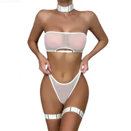 wholesale hot sale ladies underwear sexy bra and panty new design lingerie sexy hot transparent 4 pieces womens sexy underwear