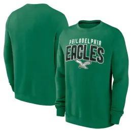 Long Sleeved Kelly Green Philadelphia''eagles''men Rewind Club Pullover Sweatshirt 2023 HOT