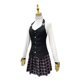 Nowy anime Persona 5 Makoto Niijima Costume P5 Queen Cosplay Top Spódnica Peruki żeńskie mundury w szkole średniej Halloween Carnival 563