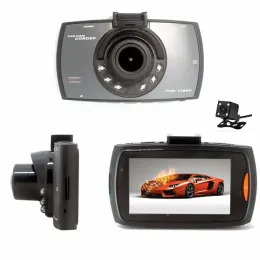 G30カーカメラフルHD 1080p車DVRビデオレコーダーダッシュカム120度広角運動検出ナイトビジョンGSENSORデュアルレンズ付きデュアルレンズ