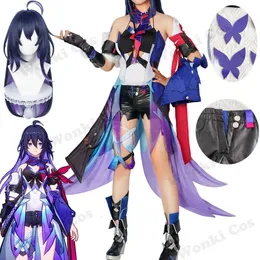 Star Rail Costume Wig Women Hair Dress Honkai Seele Cosplay Outfits Full Set Party Costumes Comic Con