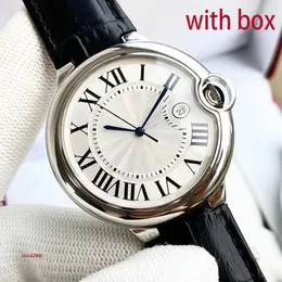 İzle Lüks İzle Yüksek kaliteli saat tasarımcısı saat boyutu 42mm paslanmaz çelik mekanik saat moda saat elmas kılı