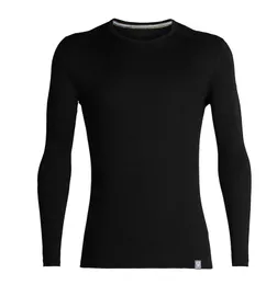 Herren-Thermounterwäsche, 100 % Merinowolle, Basisschicht, Herren-Thermo-Langarmshirt, 180 g, leichte Merinowolle, Thermo-Unterwäsche, Oberteil, Alltags-Basisschicht 231030