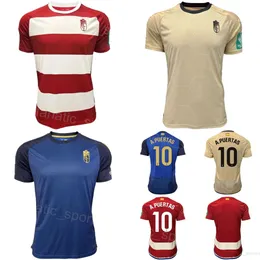 23-24 Granada Soccer 21 Oscar Melendo Jerseys Club 23 Gerard Gumbau 7 Lucas Boye 13 Andre Ferreira 11 Myrto Uzuni 10 Antonio Puertas Football Shirt رقم اسم مخصص