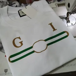 إيطاليا أزياء T Shirt G Graphic Exclude 100 ٪ خطاب قطني طباعة غير رسمية للجنسين الضخم الحجم