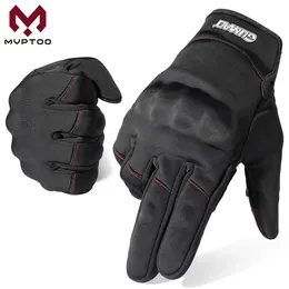 Cycling Gloves Winter Autumn Motorcycle Heating Touch Screen Windproof Skiing Riding Bicycle Moto Motorbike Protective Gear Men 231031