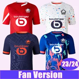 23 24 24 Koszulki Mens Mens J. David Andre Yazici Cabella Ounas Gudmundsson Umtiti Home Away Away Away Mundurs