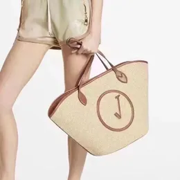 Borse per la spesa di lusso Borsa tote di alta qualità Borsa piccola di design Nuove eleganti borse da spiaggia con borse di paglia rimovibili Borse da donna fresche Borse classiche PETIT BUCKET