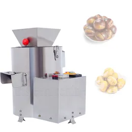 Kommersiell liten kastanj Skalningsmaskin Electric Chestnut Peeling Machine Chestnut Nut Mut Shelling Manufacturer