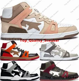 أحذية أحذية أحذية الحجم 12 مدربون A الاستحمام Ape Bapesta 93 Hi Mens Designer US12 Casual US 12 White 46 Women Purple Zapatillas Gym Gym Gray Red Big schuhe