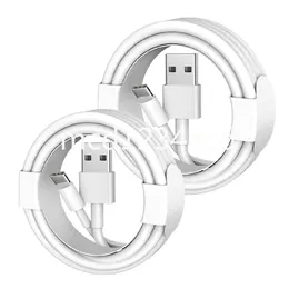 1M 3ft White Micro V8 USB C Type C Cable Cable Cable Cables for Samsung S6 S7 Edge S8 S10 S20 S22 S23 HTC LG M1