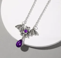 ペンダントネックレスPagan Vampire Bat Gothic Occulet Necklace Wicca Gift for Women