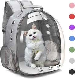 Portable Carrier for Cats Outdoor Pet Shoulder Bag Carriers Portable Pet Cat Dog Backpack Transparent and Breathable Suitable for Dogs Cats