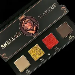 Eye Shadow Circus Palette Lion Shellwe Makeup Liana Palette Multichrome Duochrome Pressed Eyeshadow Sparkly Eyemakeup 231031