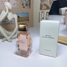 Designer Narciso Rodriguez All Of Me Mulheres perfume MUSC NOIR ROSE para sua fragrância EDP 100ML 3.3 FL.OZ bom cheiro de longa duração senhora spray corporal navio rápido
