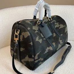 Bagage Duffel Bag Travel Bag Women Designer Väskor Handväskor Kvinnor Fashion Large Capacity Laggages Handväska 45 cm