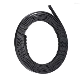 Printers Caneta 3d Printer Parts 2mm Pitch 6mm Wide PU Material With Steel Wire For RepRap I3 CNC Dupont