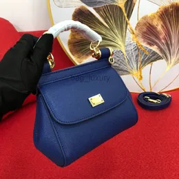 Designerväska kvalitet hög lyxiga handväskor plånböcker Mini handväska vit Läder Handväska Satchel Dammode middagsväskor DOL Axelväska storlek 16cm