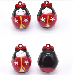 Party Supplies Jingle Bells Cute Doll Ornament Metal Bell for Home Party Tree Pendant Decoration 27mm 20220901 E3