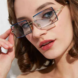Солнцезащитные очки роскошные бренд прямоугольник дамы солнцезащитные очки женщин 2019 квадратный солнечный бокал для женщин для женщин Зоннбрил Дамс Vrouw Bril T220831