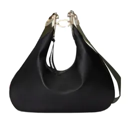 Halbmond-Schultertasche, Damen-Handtasche, Canvas, Umhängetaschen, modisch, klassisch, rot, blau, gestreift, gewebtes Leder, Schultergurt, Hardware-Teile, Tragetasche