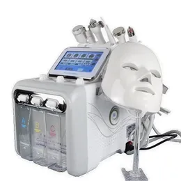Professional 7 w 1 Hydrainmabrazion Skin Maszyna kosmetyczna Maska LED Hydra Skin Hydra Peel Maszyna z podnoszeniem RF