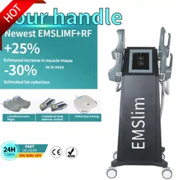 Strong performance emslim rf body sculpting machine professionnel cellulite weight loss fat bunner ems slimming machine