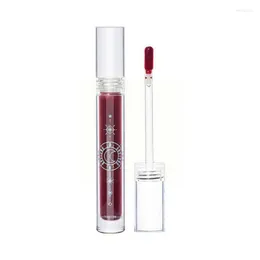 Brillo de labios Natural espejo glaseado hidratante lápiz labial largo líquido impermeable cosmético maquillaje duradero U6w2
