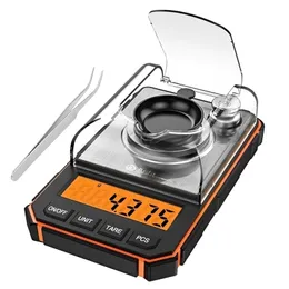 Measuring Tools 0001g Electronic Digital Scale Portable Mini Precision Professional Pocket Milligram 50g Calibration Weights 220830