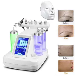 H202 Hydra small bubble 7 in 1 Hydro microdermabrasion aqua peel beauty machine with led mask Ultrasonic skin care equipment