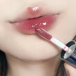 Lip Gloss 1PC Liquid Lipstick Mirror Water Shimmer Moisturizing Glaze Long Lasting Tint Female Makeup Supplies