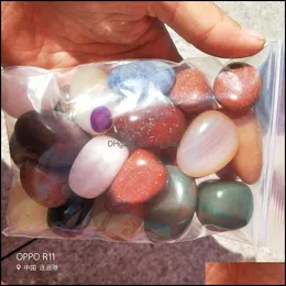 Arts And Crafts 500 G Assorted Tumbled Stone Crystal Agate Aventurine Obsidian Jade Jasper Healing Reiki Chakra Po And Energy 614 Dro Dhjko