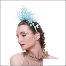 Party Favor Girl Feather Hair Hoop Party Band Wedding Classic Nekury Mash