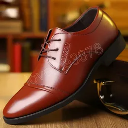 Scarpe formali Calzature in pelle da uomo Scarpe eleganti Oxford da uomo Scarpe classiche marroni da ufficio Zapatos De Fiesta