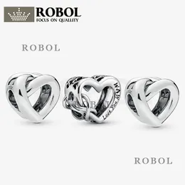 925 Mertes de charme de prata Jóias penduradas requintadas e clássicas elegantes All Match Bead Fit Pandora Bracelet Acessórios de jóias DIY